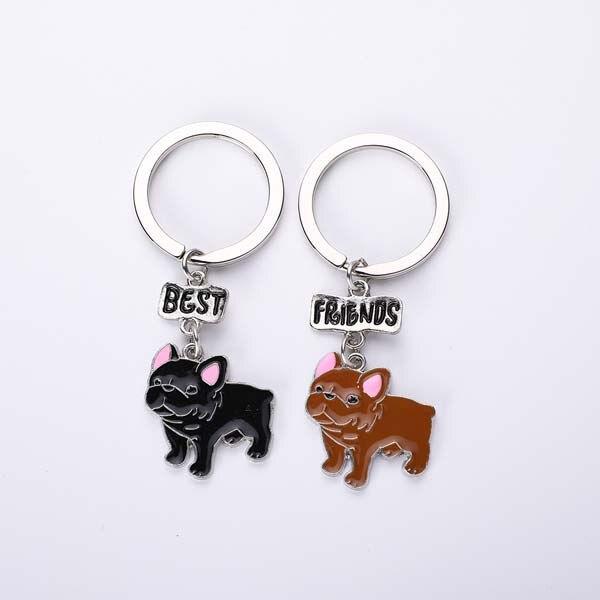 Thumbnail: French Bulldog Keyring