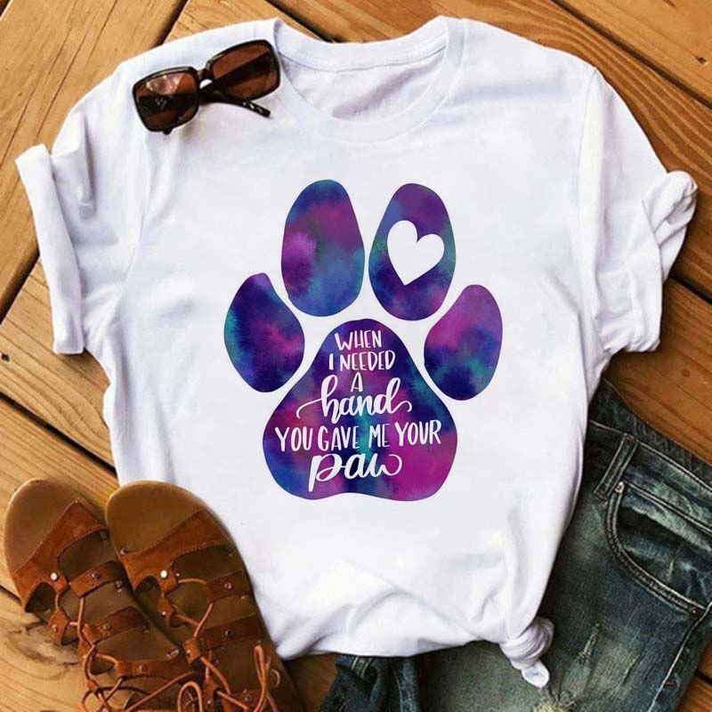 Thumbnail: Peace Love Dogs Womens T Shirt