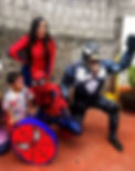 Fiesta spiderman acquarela