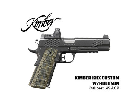 SOLD OUT! Kimber KHX Custom .45 ACPRaffle 25-016