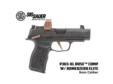 SOLD OUT! Sig P365-XL ROSE™ COMP ROMEOZero ELITE Raffle 24-123