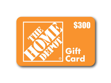 SOLD OUT! $300 Home Depot Gift Card Raffle 24-108