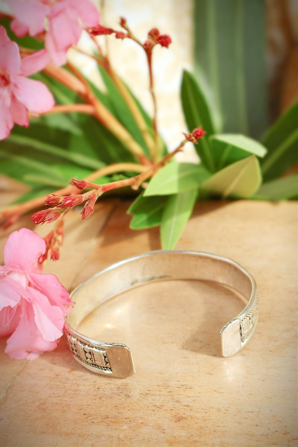 Miniature : Bracelet Rigide Ethnique Argent