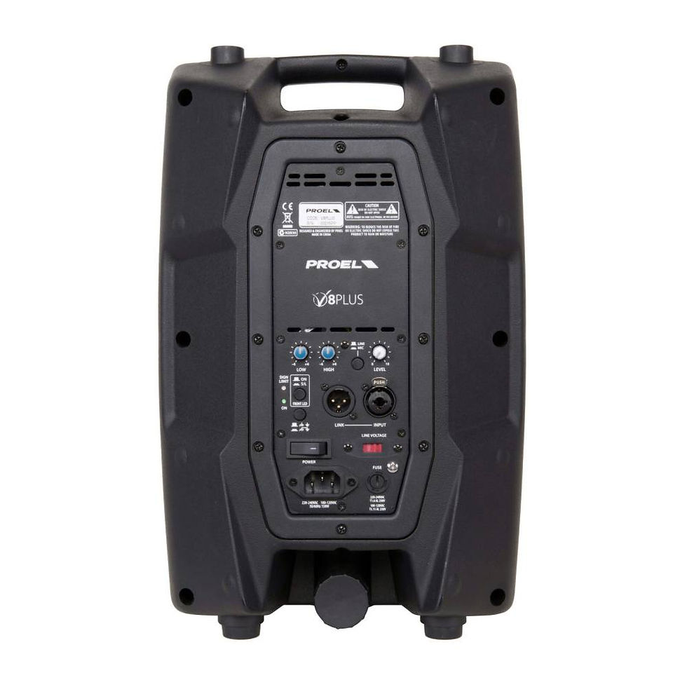Miniature : ENCEINTE AMPLIFIÉE PROEL V8PRO 300W RMS