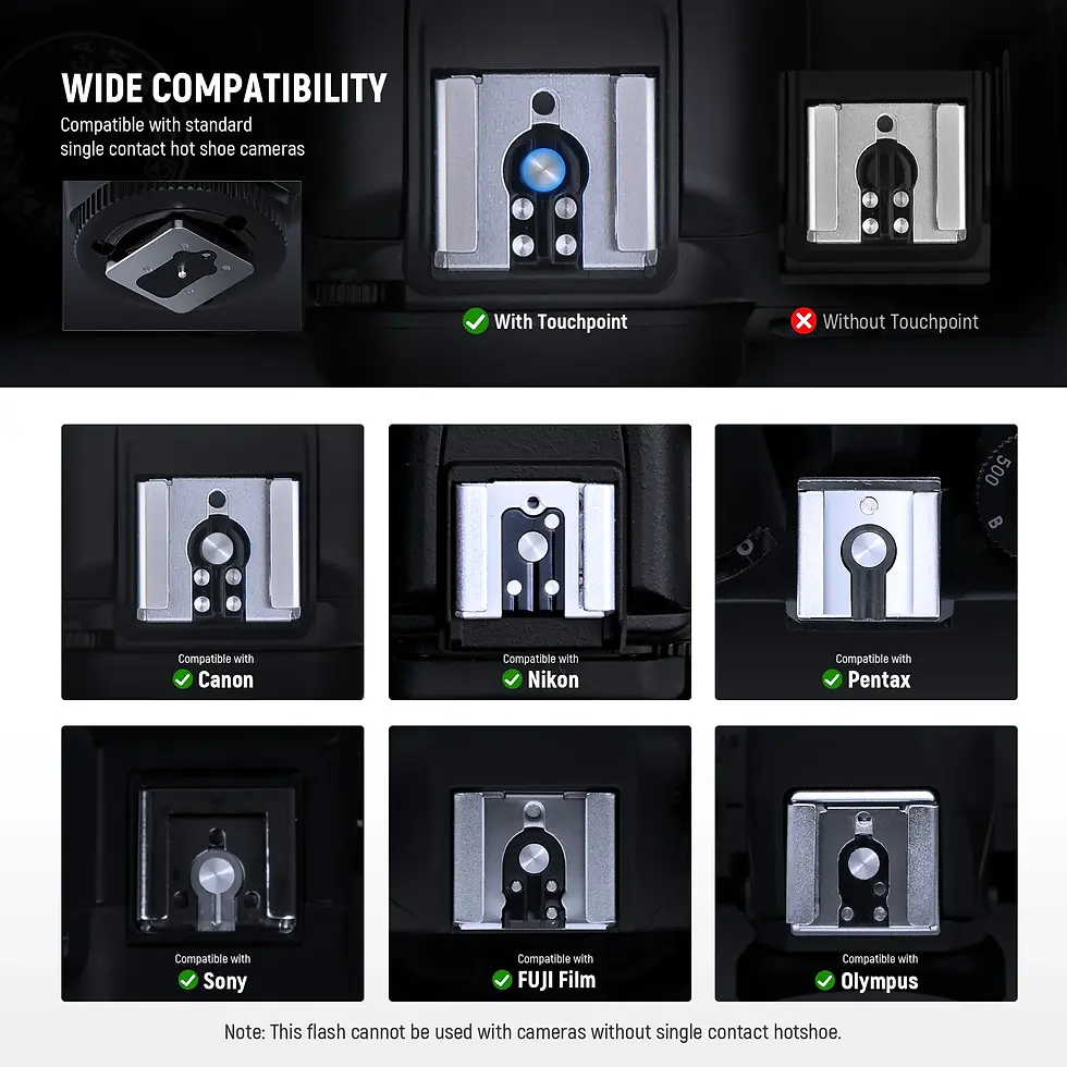 Miniature : NEEWER Z160FLASH 22 WS GN14 6000±200 K CCT SPEEDLITE