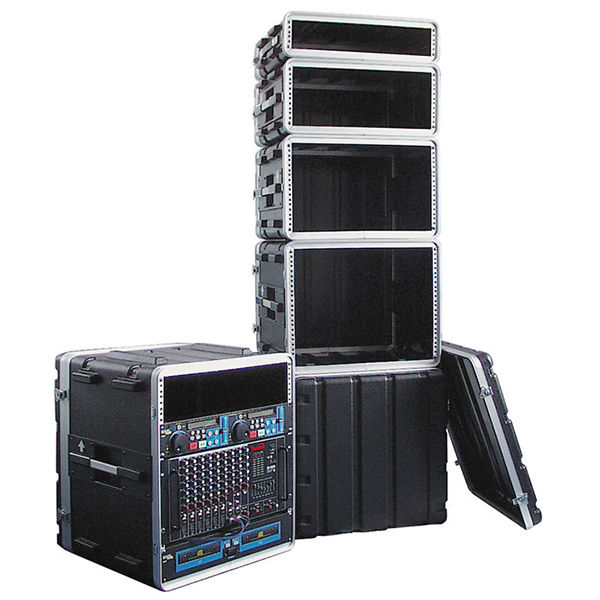 Miniature : RACK STANDARD ABS SHOWGEAR DOUBLE DOOR CASE 10U 19'' NOIR