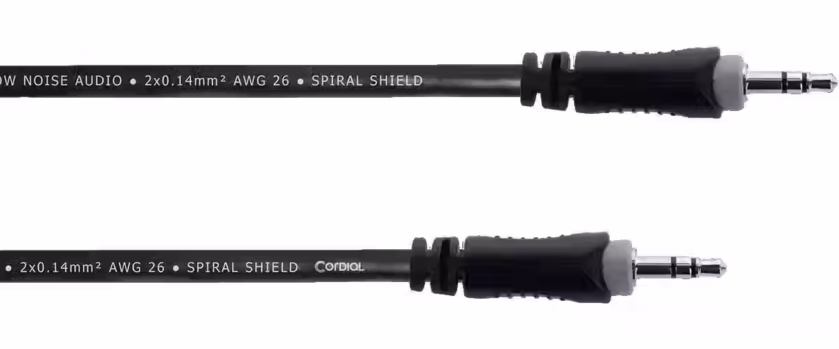 CORDIAL CABLE AUDIO STÉRÉO MINI JACK 1,5M
