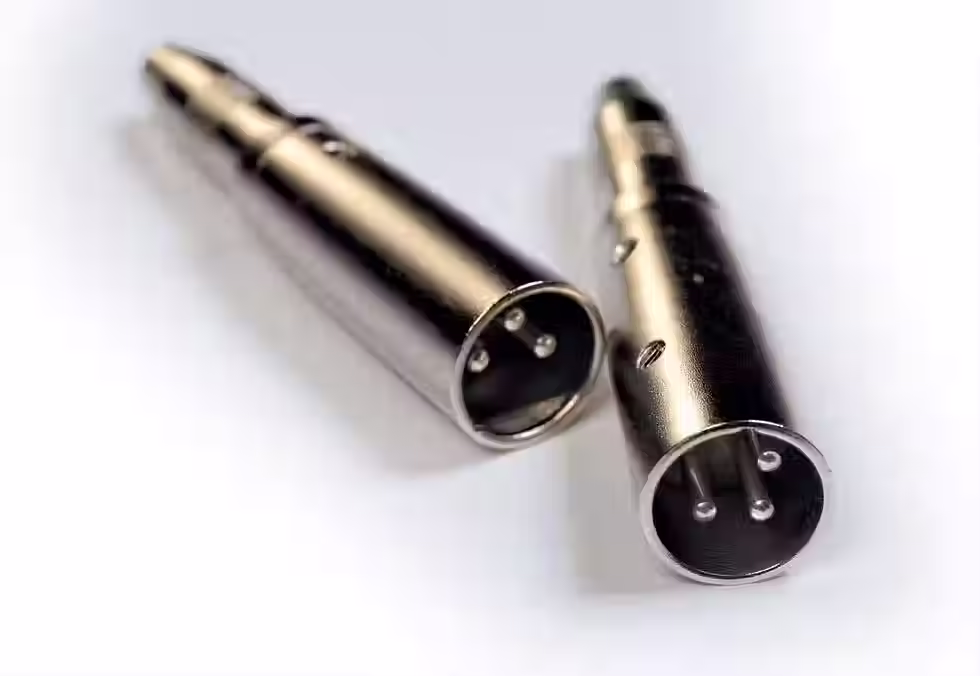 Miniature : YELLOW CABLE ADAPTATEUR JACK 6,35 MM STÉRÉO FEM XLR MALE - LOT DE 2