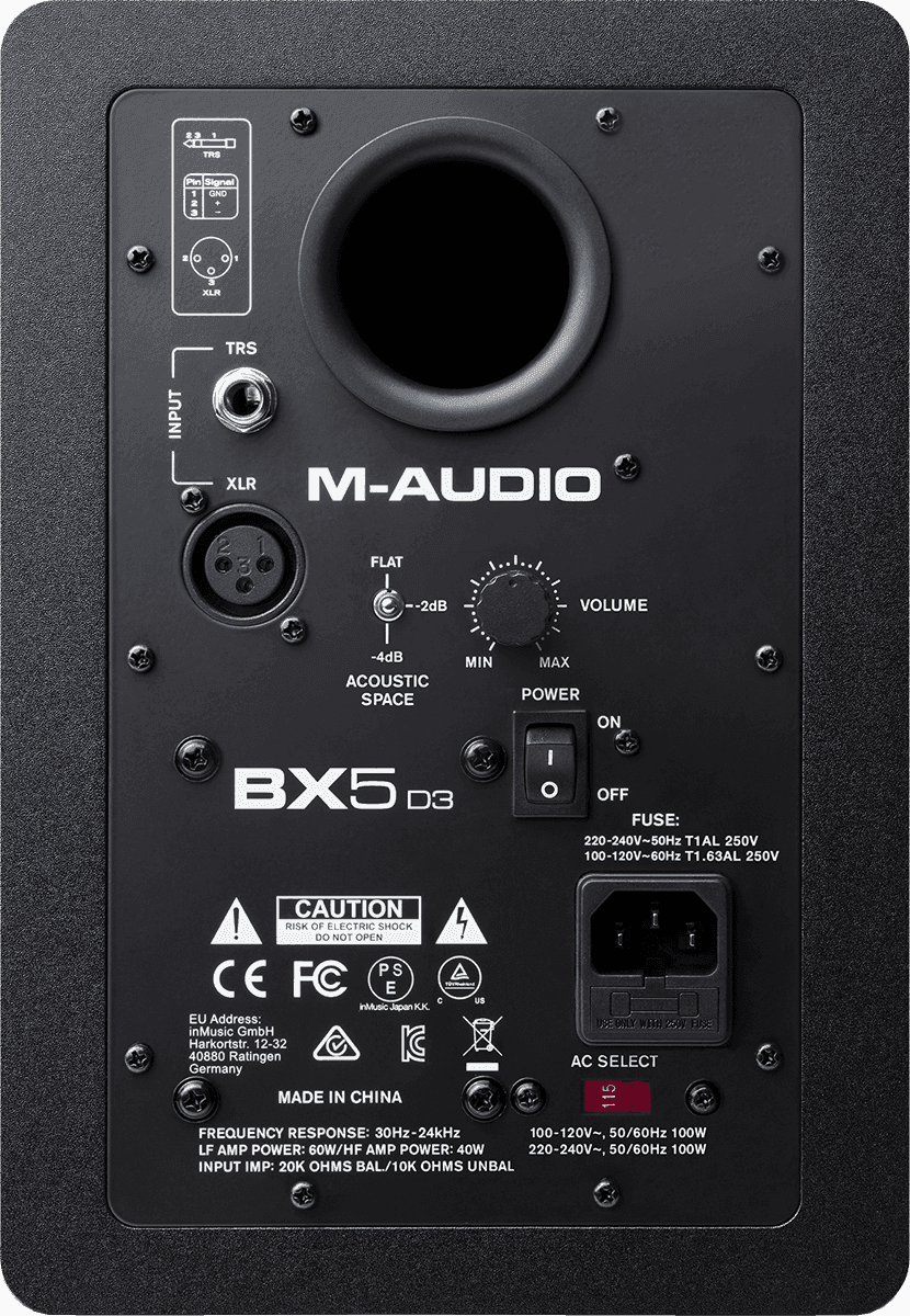 Miniature : M-AUDIO BX5D3 SINGLE LA PIÈCE
