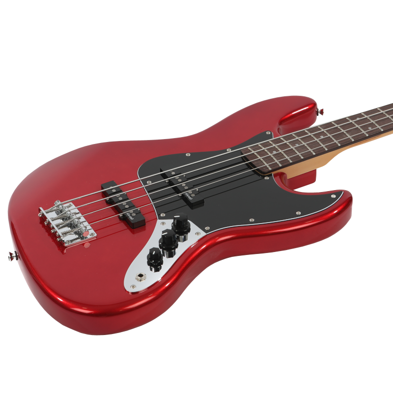Miniature : GUITARE BASSE PRODIPE JB80 RA CANDY RED
