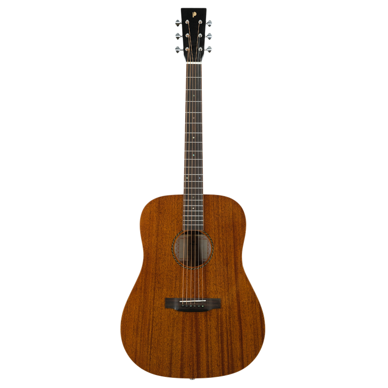 Miniature : GUITARE ACCOUSTIQUE PRODIPE DREADNOUGHT ALL SOLID ACAJOU