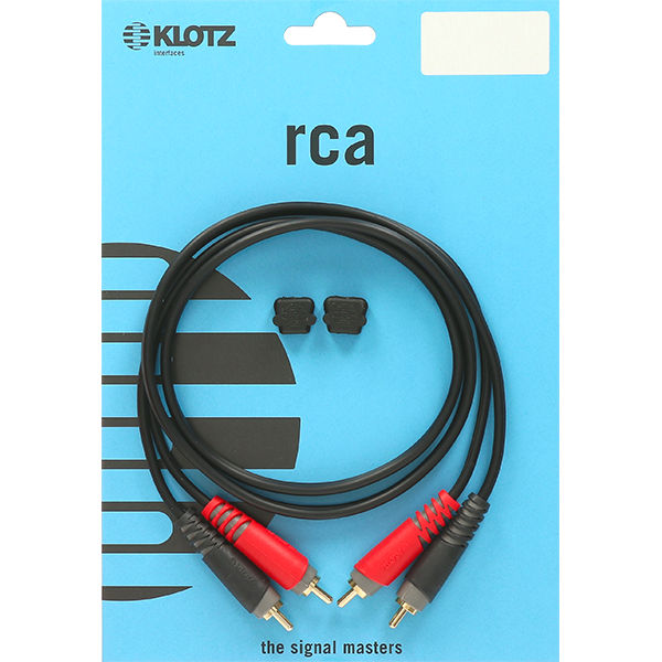 CABLE 2 CINCH MALE - 2 CINCH MALE 2M KLOTZ