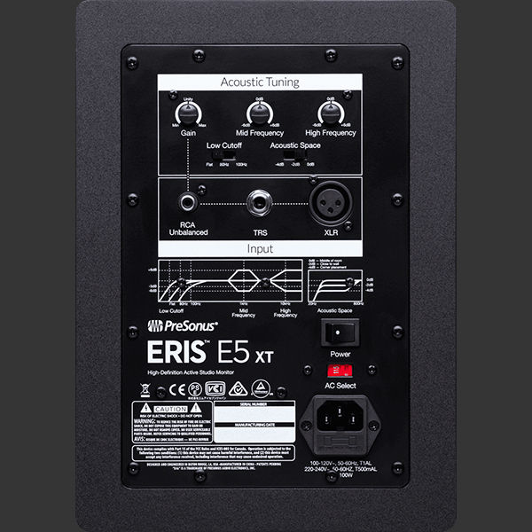 Miniature : ENCEINTE MONITORING 80W ERIS E5XT PRESONUS