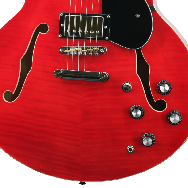 Miniature : GUITARE ELECTRIQUE PRODIPE HB85 CHERRY BURST