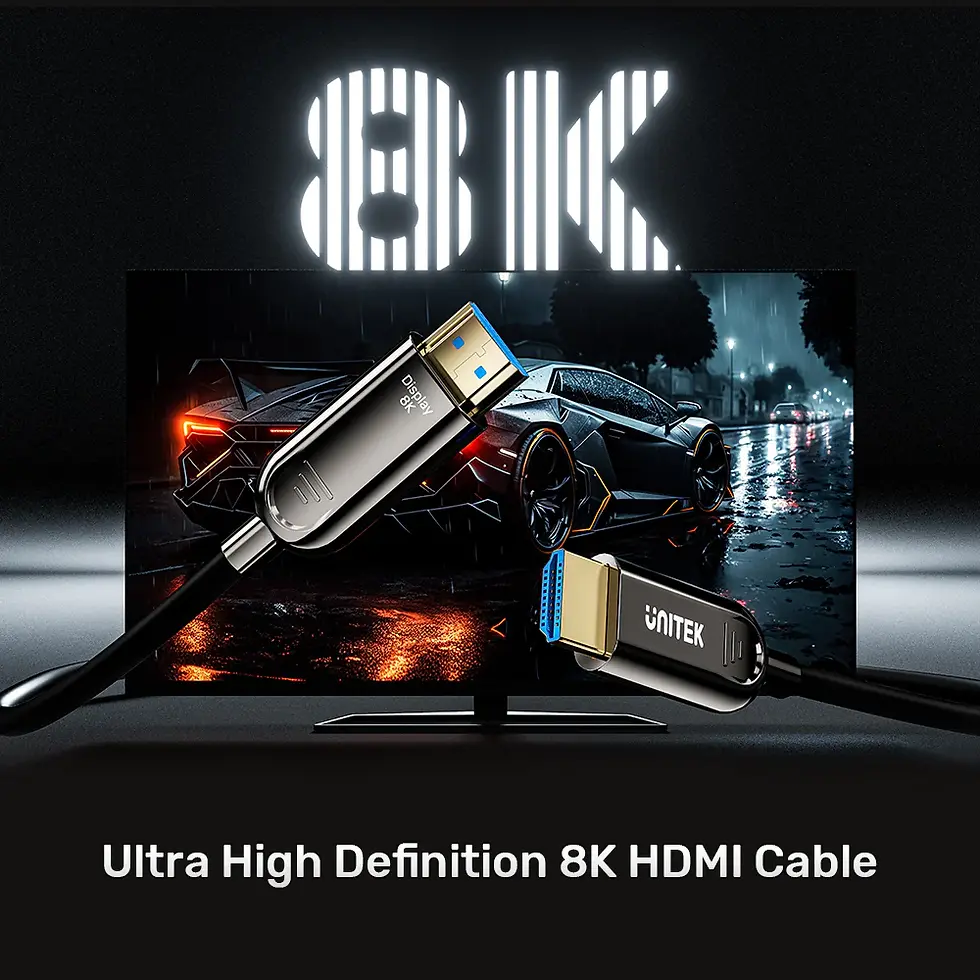 Miniature : CABLE HDMI 8K A FIBRE OPTIQUE 20M UNITEK