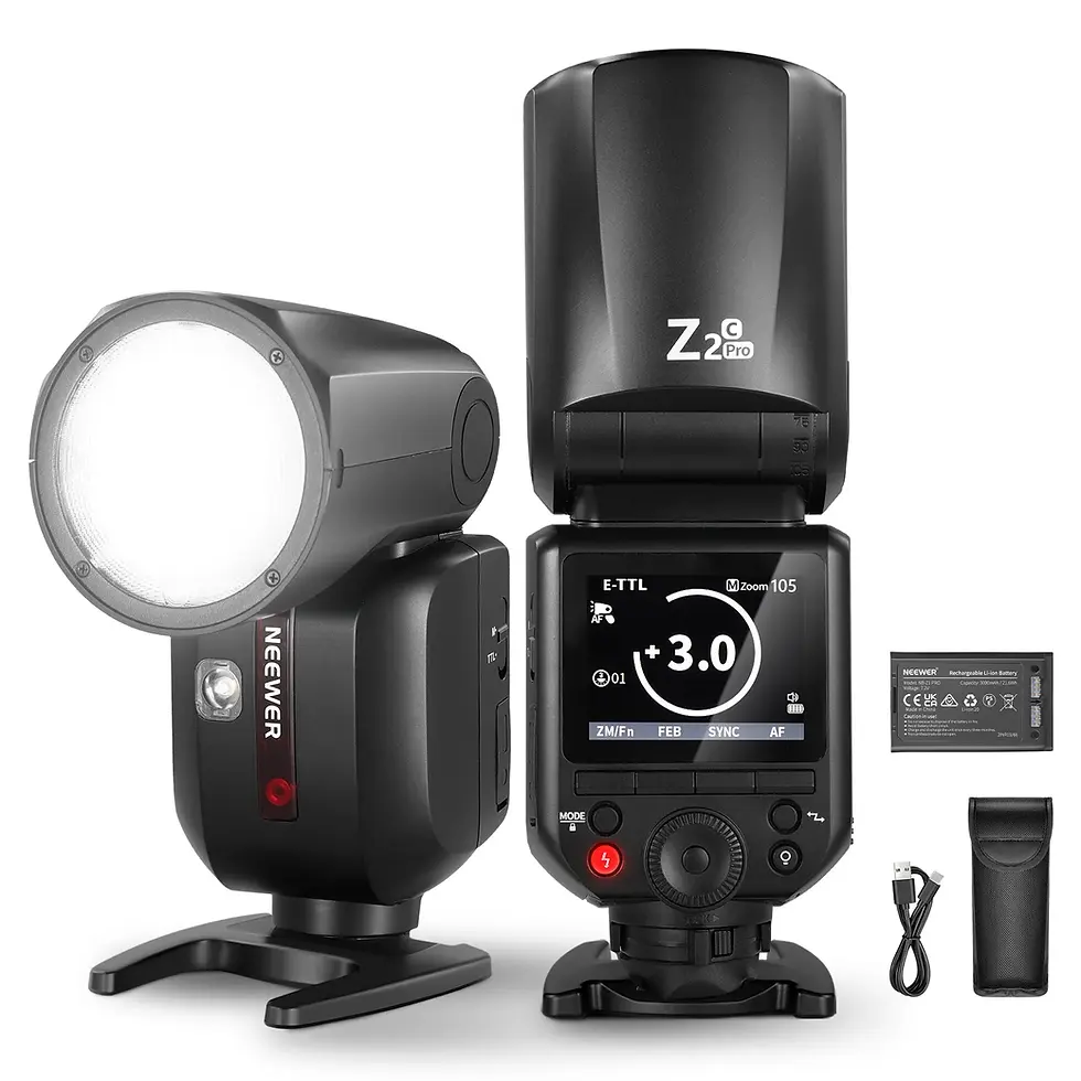 NEEWER Z2PRO FLASH SPEEDLITE TTL TETE RONDE 2,4G