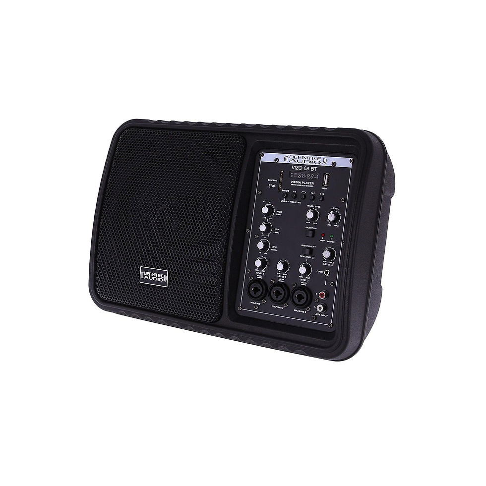 Miniature : ENCEINTE AMPLIFIEE DEFINITIVE AUDIO VIZO 6A BT