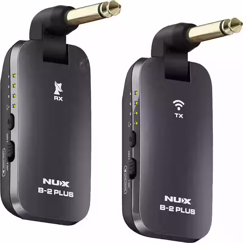 Miniature : NUX B2-PLUS SYSTEME SANS FIL GUITARE 2,4 GHz 4 CANAUX