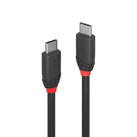Miniature : CORDON USB 3.2 GEN 2x2 TYPE-C 1,5M NOIR LINDY