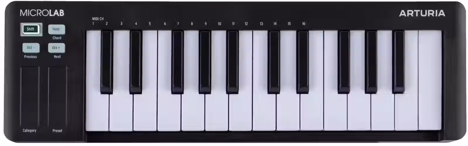 ARTURIA MICROLAB MK3 BLACK