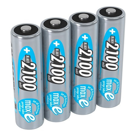 Miniature : BLISTER DE4 ACCUMULATEURS AA ANSMANN - 2100MAH 1,2V