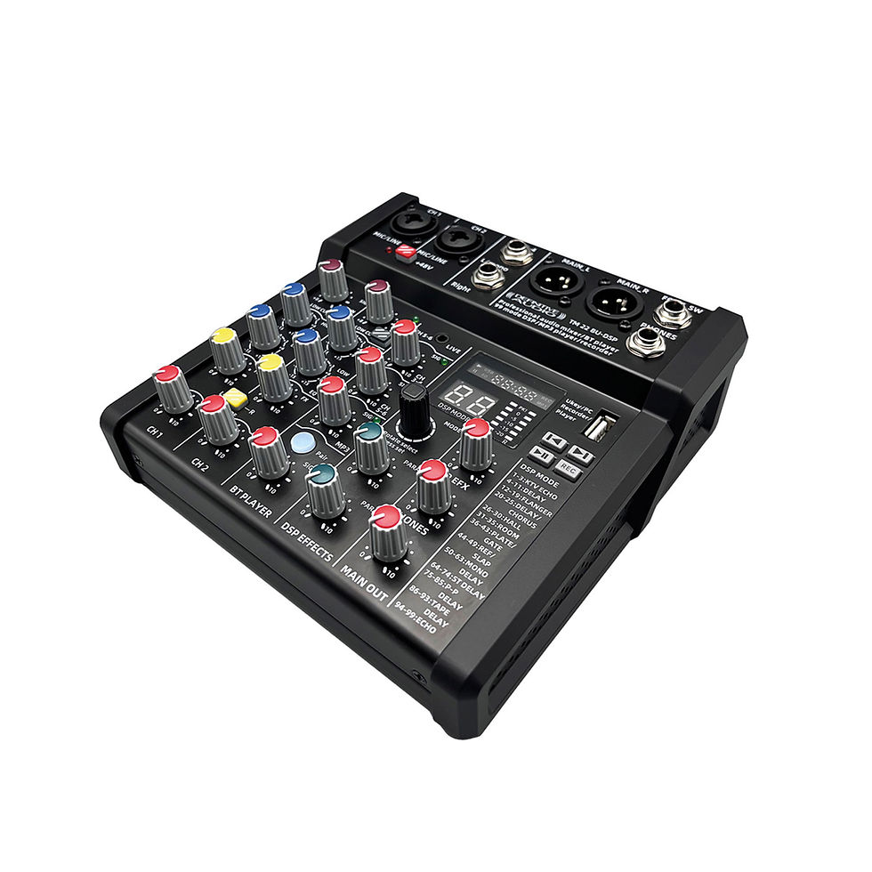 Miniature : TABLE DE MIXAGE 5 CANAUX DEFINITIVE AUDIO TM22BU-DSP