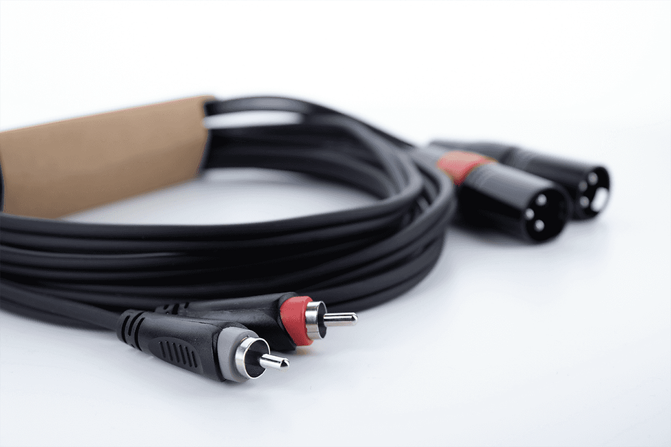 Miniature : CORDIAL CABLE AUDIO DOUBLE XLR MALE / RCA 3M