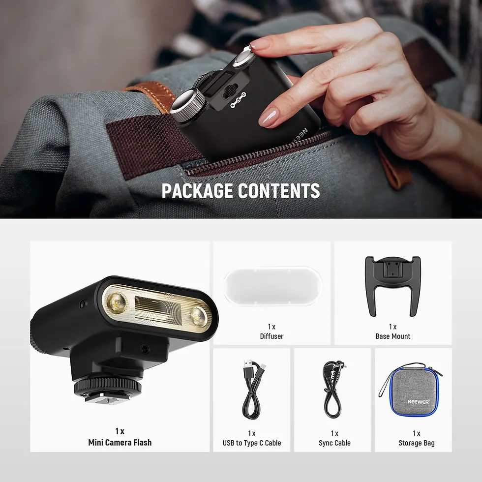 Miniature : NEEWER Z160FLASH 22 WS GN14 6000±200 K CCT SPEEDLITE