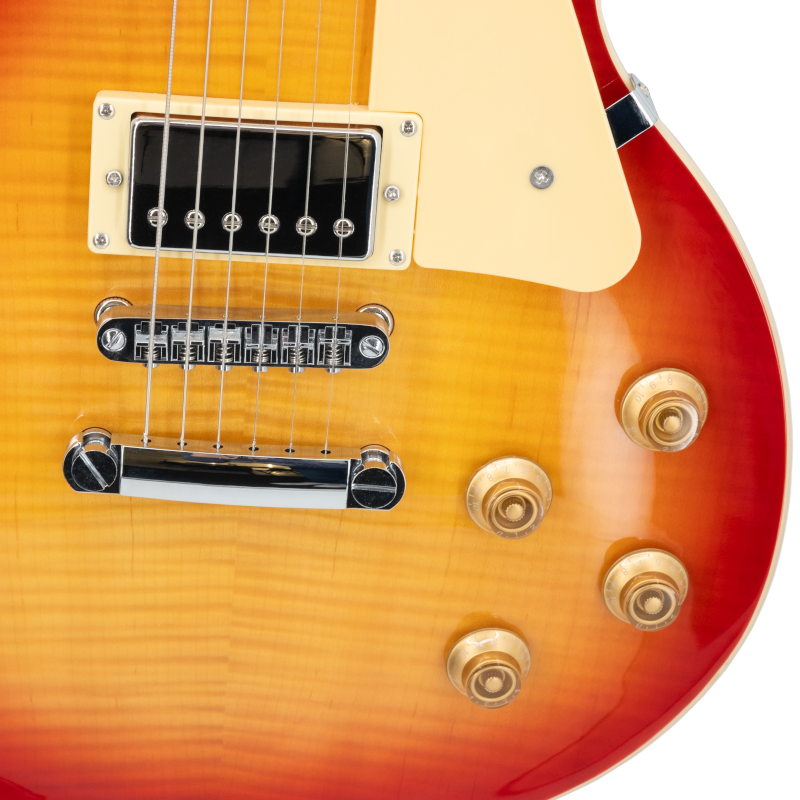 Miniature : GUITARE ELECTRIQUE LP 300 RB RED BURST PRODIPE