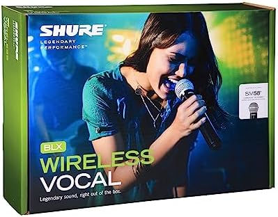 Miniature : SHURE BLX24/SM58 FREQ M17