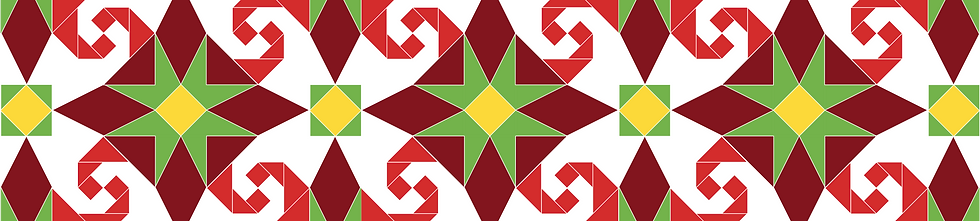 Holiday Stars Raffle Quilt design