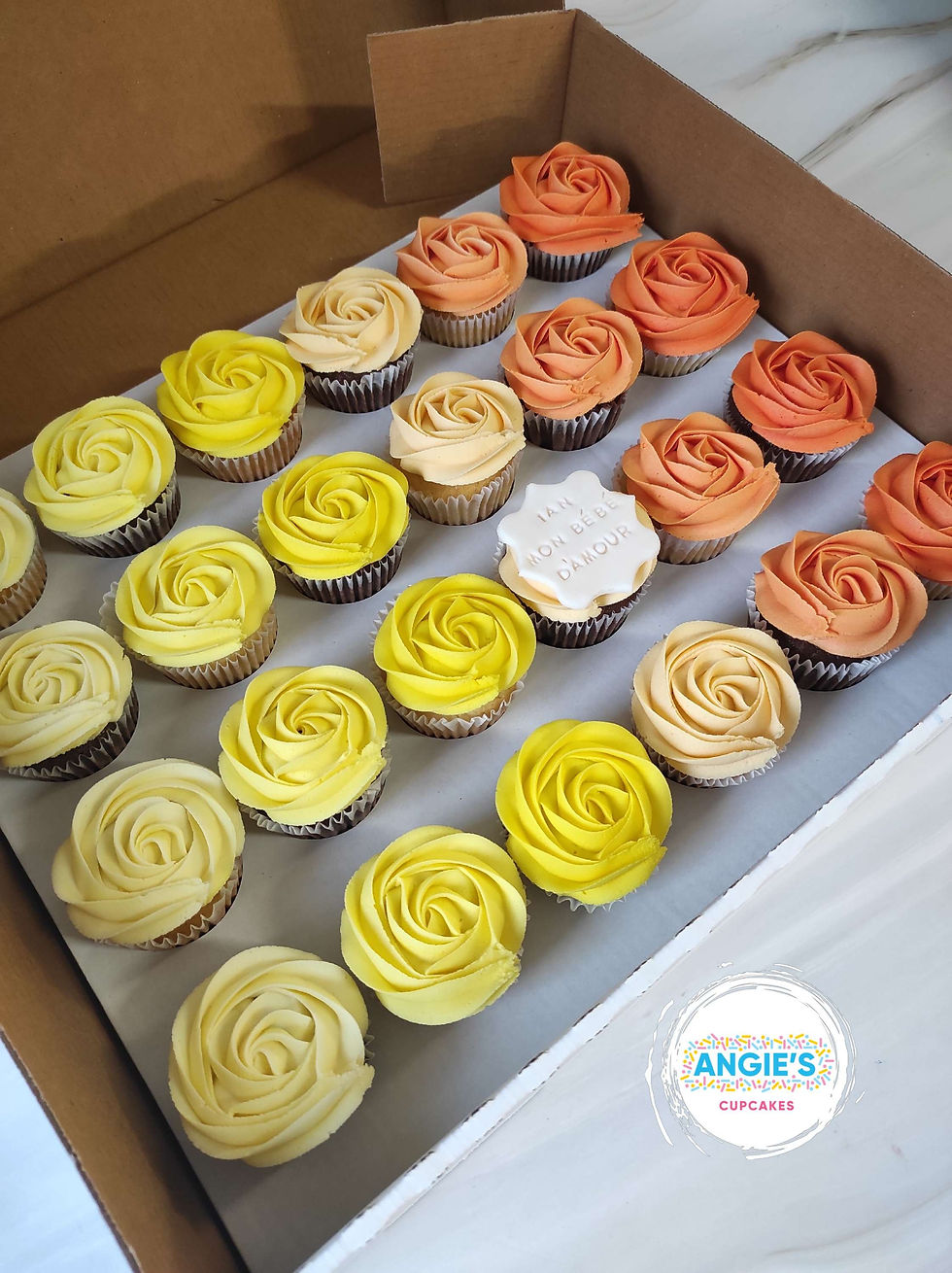 Miniature : Palette 24 cupcakes