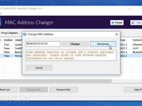 NoVirusThanks MAC Address Changer Crack   Activation For PC [2022]