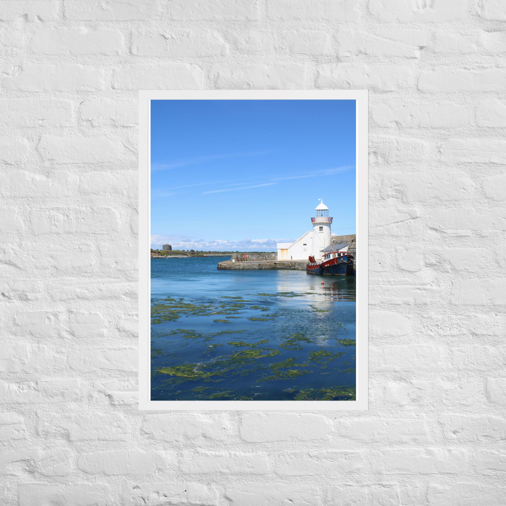 Bright Blue Balbriggan Lighthouse - Extended Collection
