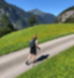 Get fit. Achieve your goals. Oudoors sport. Trekking. Quality of life.