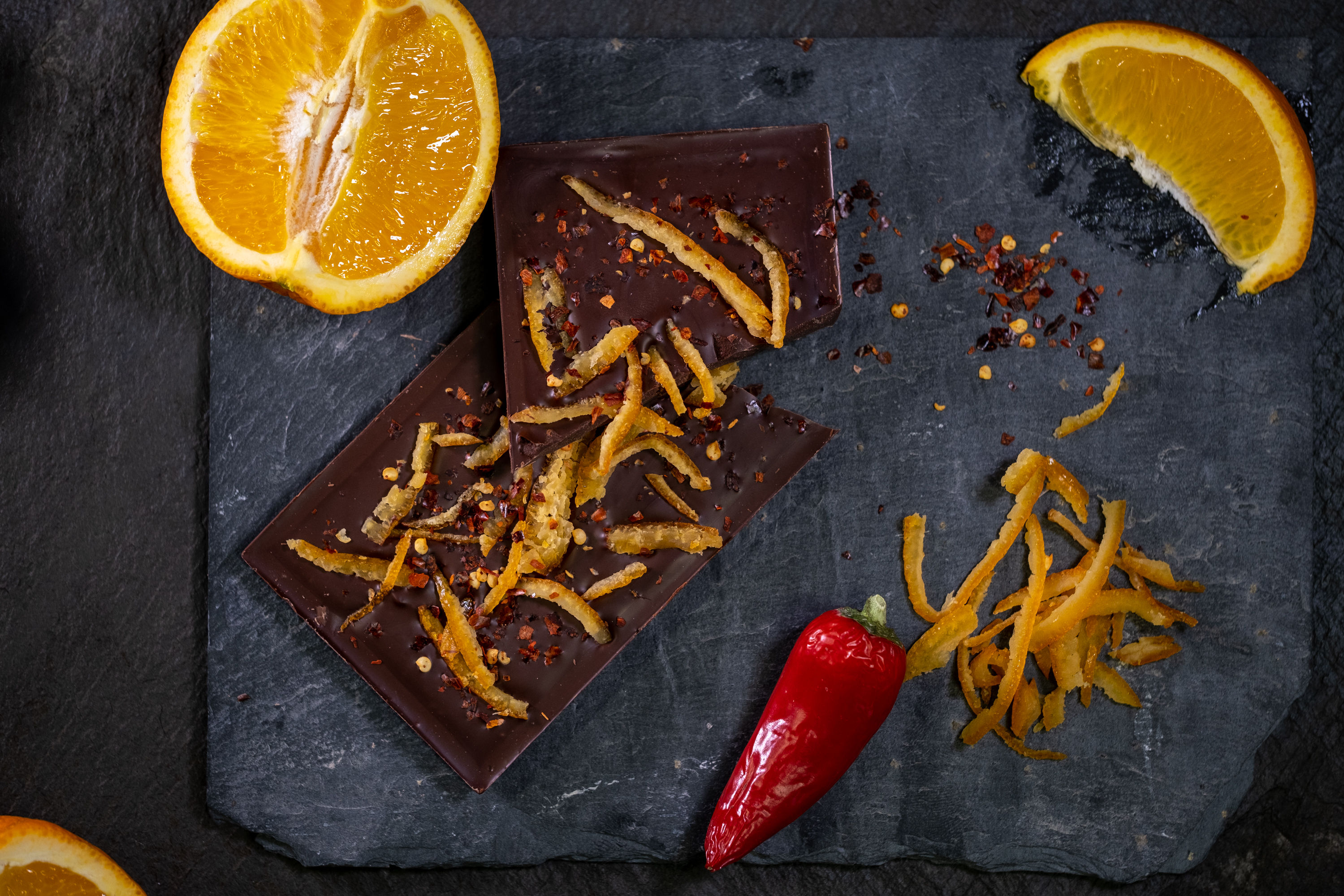 Bar - Dark Chocolate/Orange & Chilli