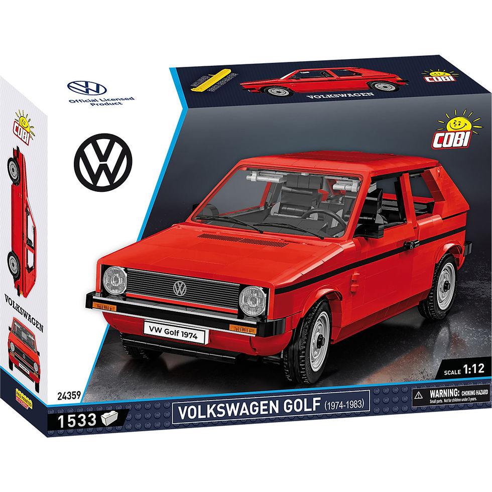 COBI Volkswagen Golf (1974-1983), Konstruktionsspielzeug (Maßstab: 1:12)