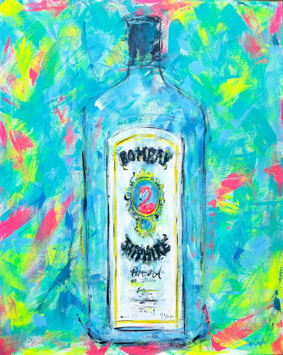 ginebra gintonic gin bombay cocktail