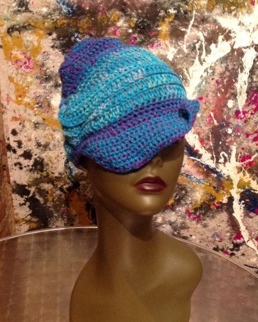 Thumbnail: Crochet Thread Gele Wrap Cap - Choice of 2 Colors