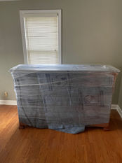 Blanket wrapped furniture