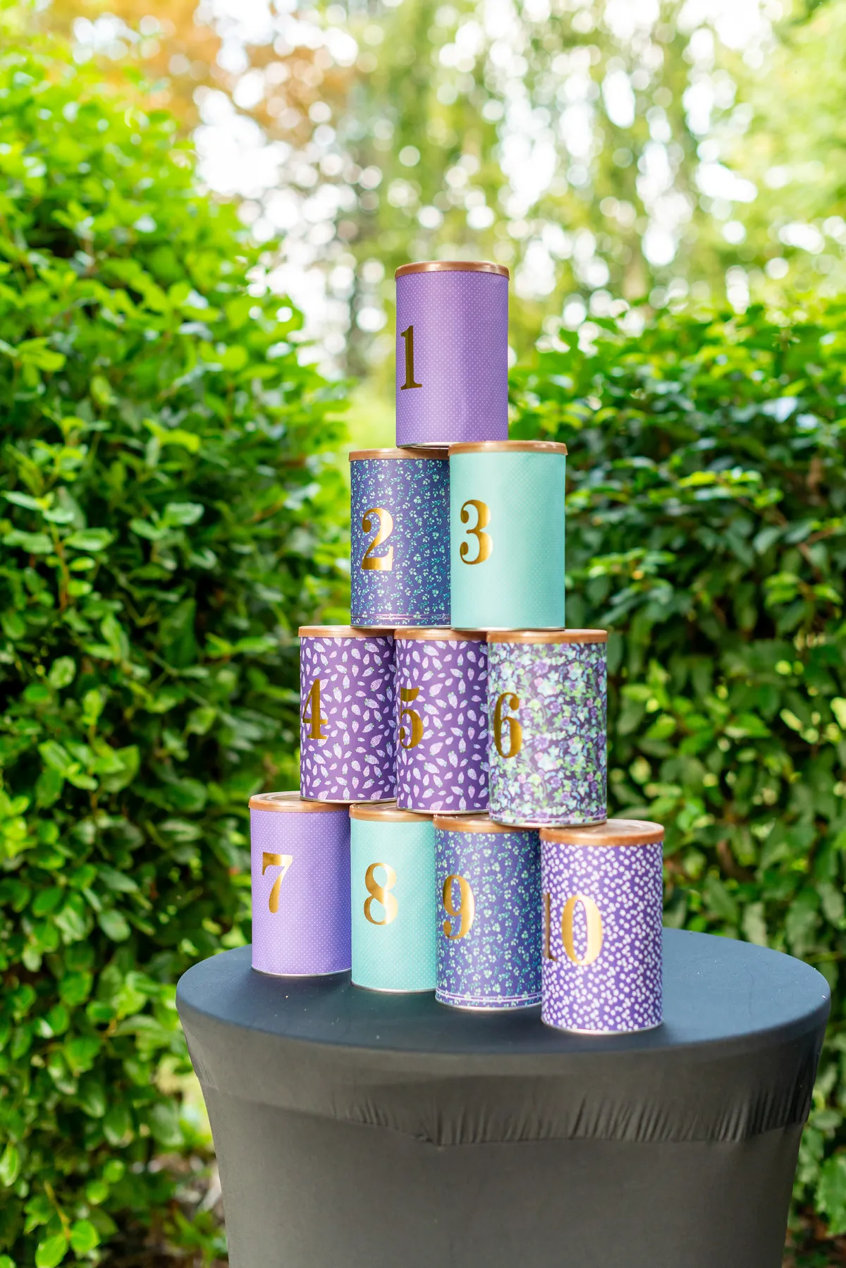 Chamboule tout à une fête de mariage
