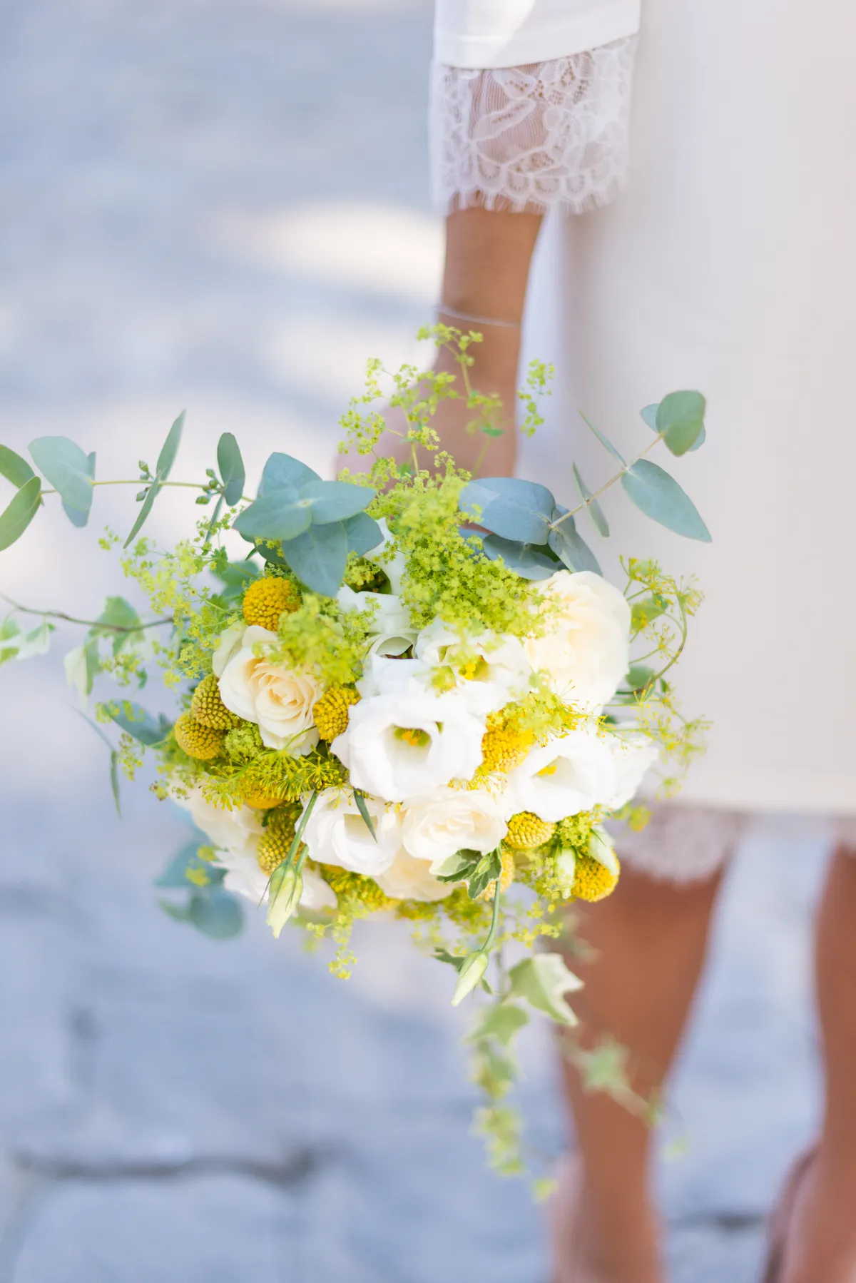 Photographe mariage Savoie – bouquet mariée détail fleurs mariage