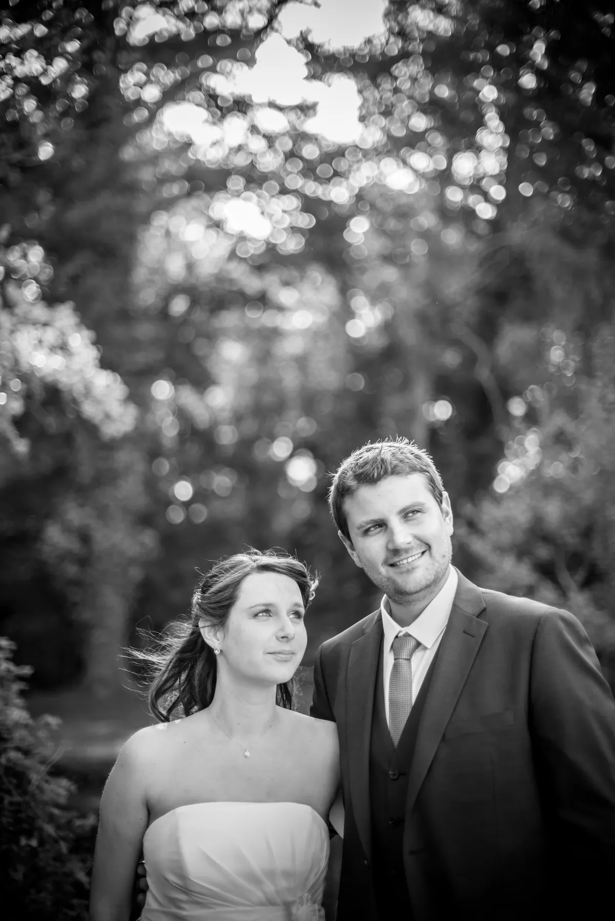 Photo mariage Chindrieux – couple mariés portrait naturel romantique