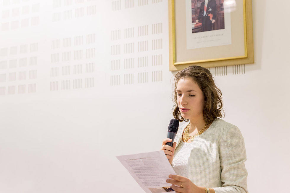 Discours lors d'un mariage