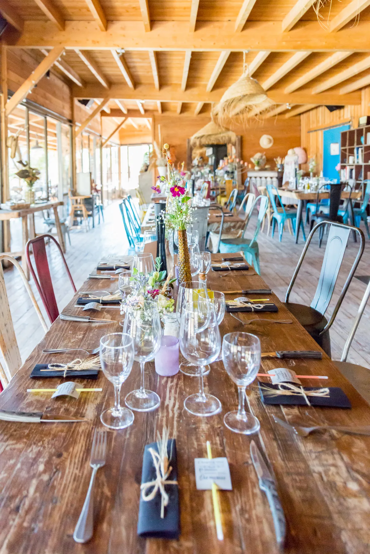 Photographe mariage Haute-Savoie – détail table décoration mariage