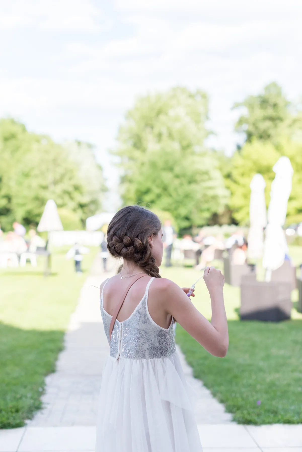 enfant fait des bulles mariage savoie