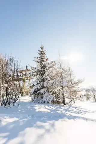Photographe Aix-les-Bains - vue enneigée au mont Revard en Savoie