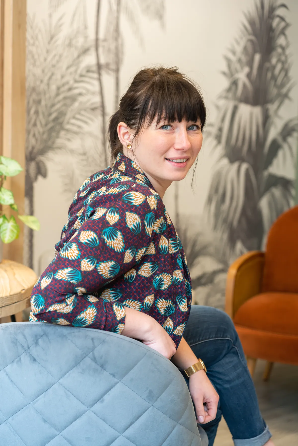 Photographe entreprise Savoie – portrait femme institut de beauté Yenne