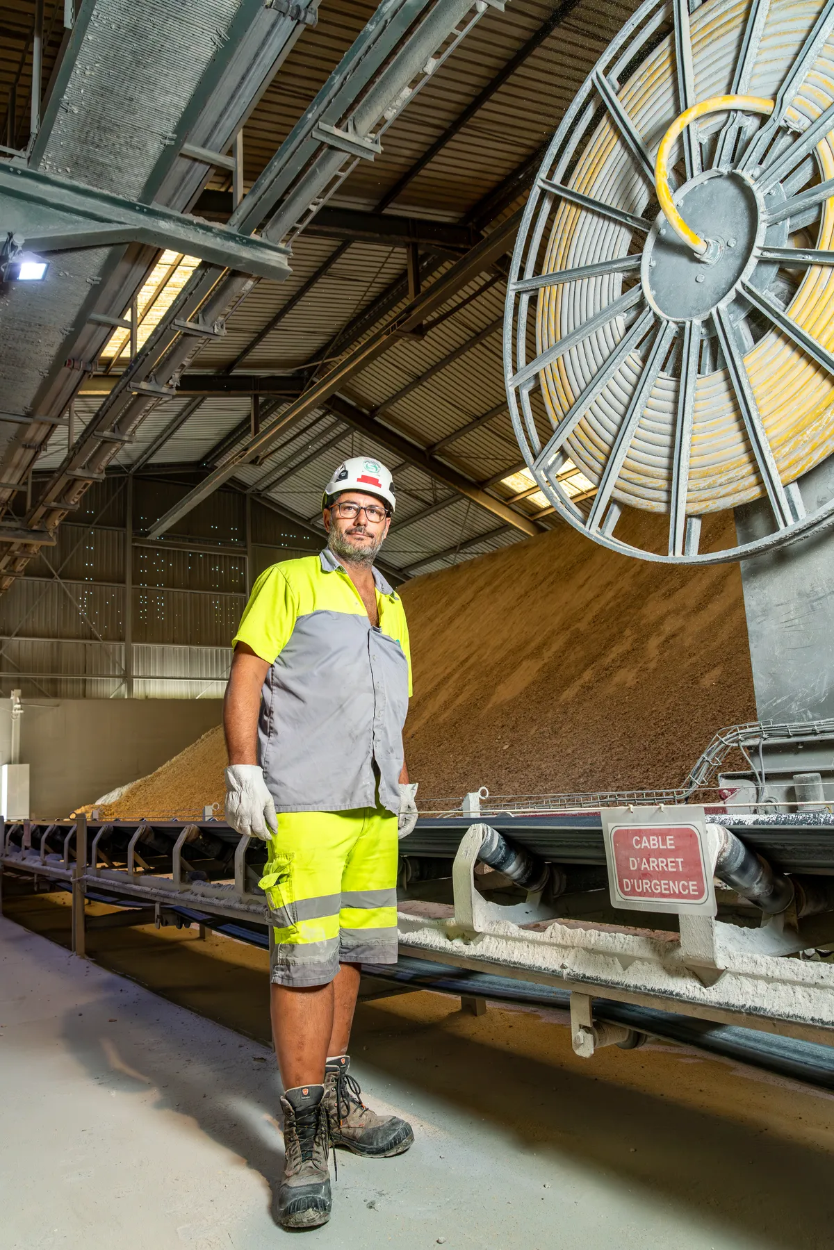 Communication visuelle entreprise Savoie – reportage photo équipe Placo Saint-Gobain Chambéry