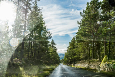 Voyage en Écosse sur les routes sauvages – image nature et liberté